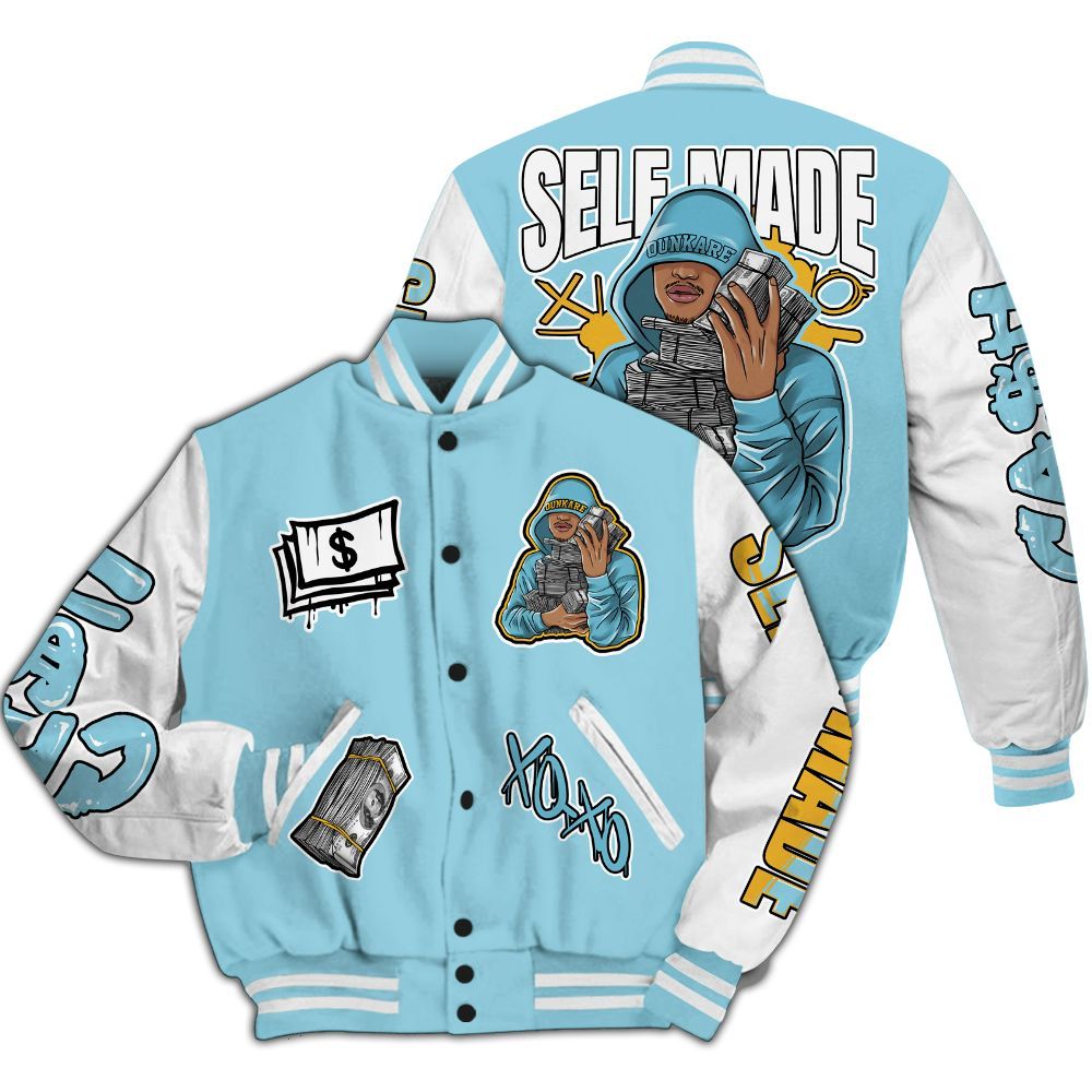 Varsity Jacket To Match Dunk High Homer Simpson - Selfmade Unique All Over Print