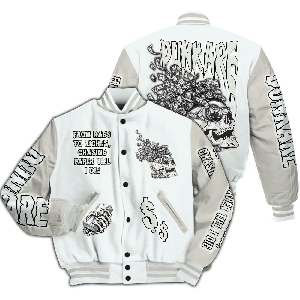Varsity Jacket To Match Air Max 1 Jacquemus White - From Rags To Riches All Over Print