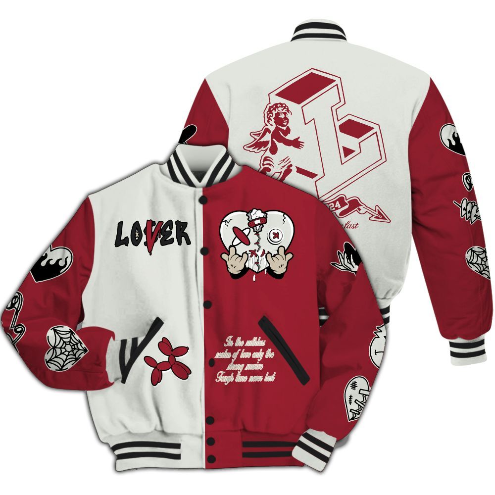 Varsity Jacket To Match Chicago 2025 40s - Loser Lover Heartbreak All Over Print