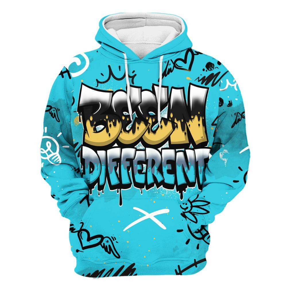 Hoodie To Match Retro Gamma Blue 11s - Drip Been Di2ferent All Over Print