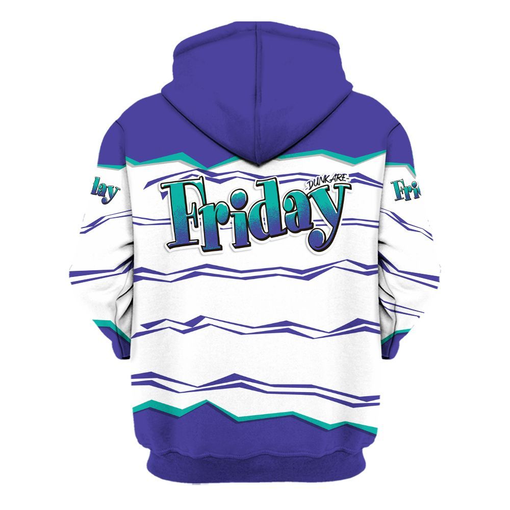 Hoodie To Match Retro Grape 5s - Friday Movie 90s TV All Over Print