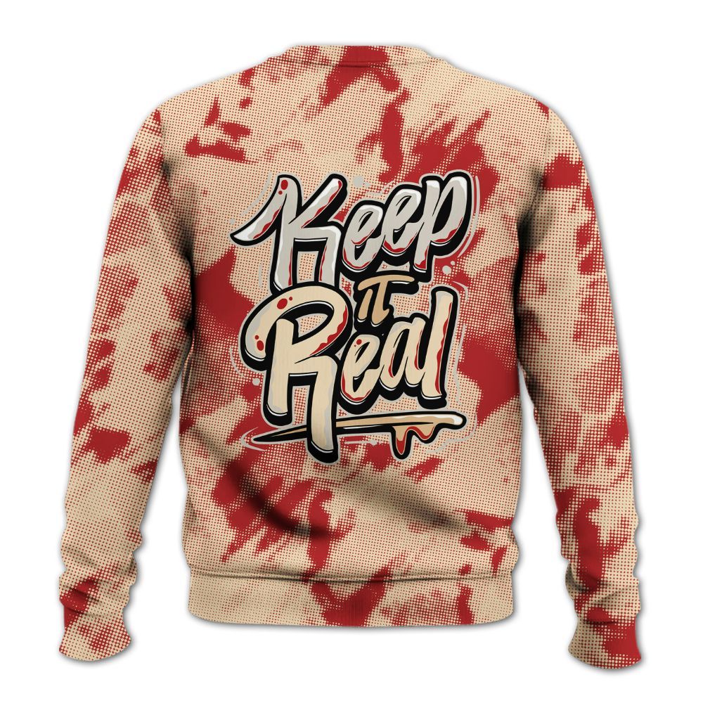 Sweatshirt To Match Dunk Low Strawberry Waffle - Keeping It Reals Shirt Unisex Oufit All Over Print