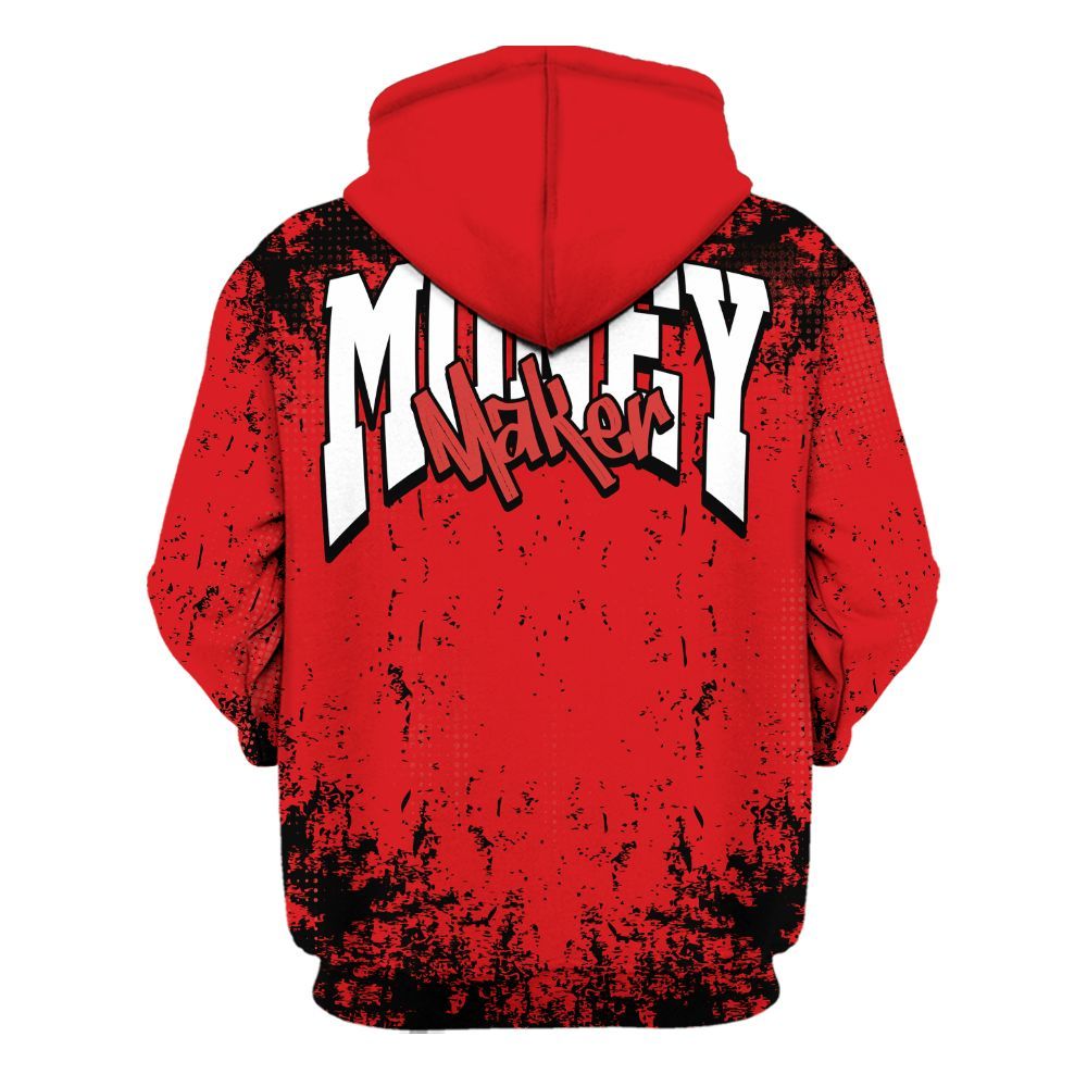 Hoodie To Match Scoot Zeros Retro Portland - Move In Silence Money Street Retro All Over Print