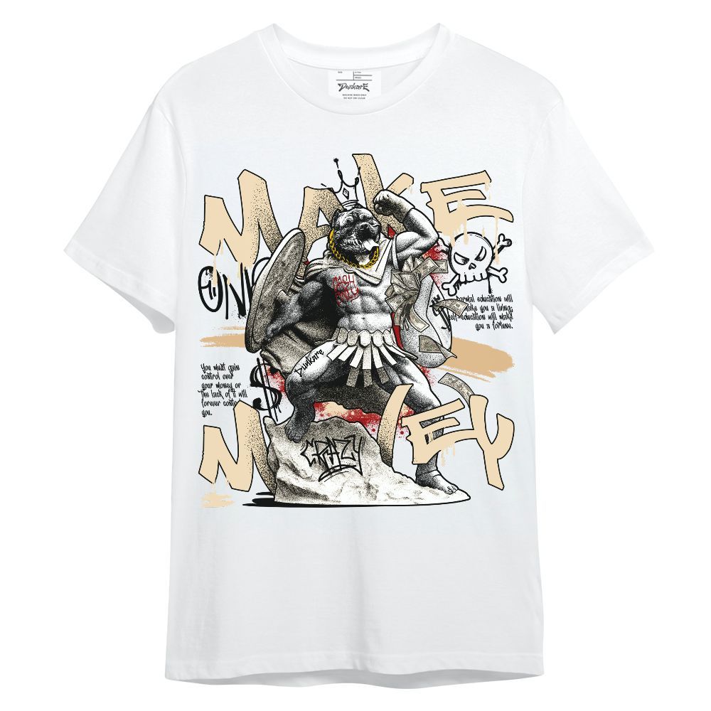 Shirt To Match Dunk Low Strawberry Waffle - Make Money Graphic Unisex Shirt