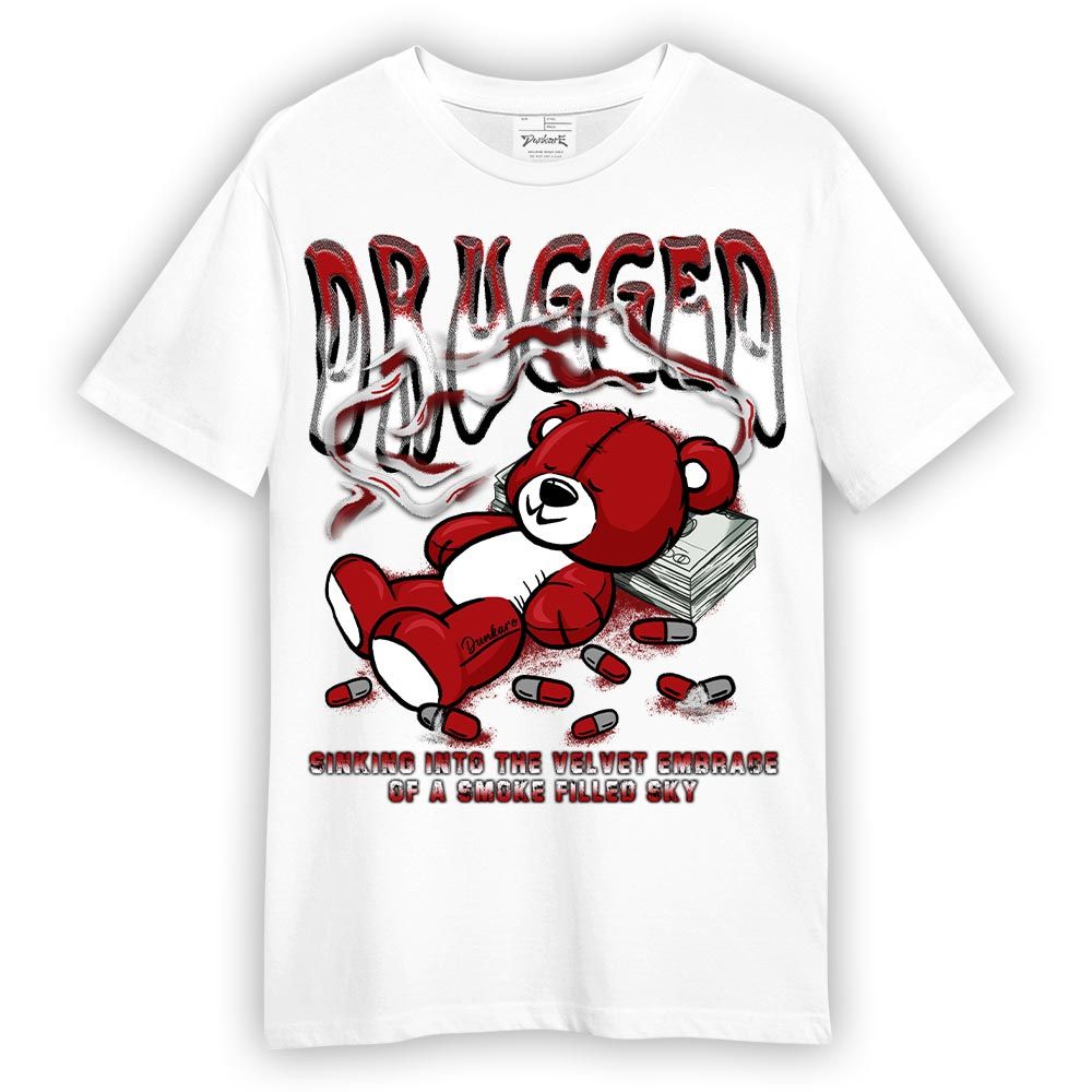 Shirt To Match Red Taxi 12s - Drugged Bear Shirt Unisex