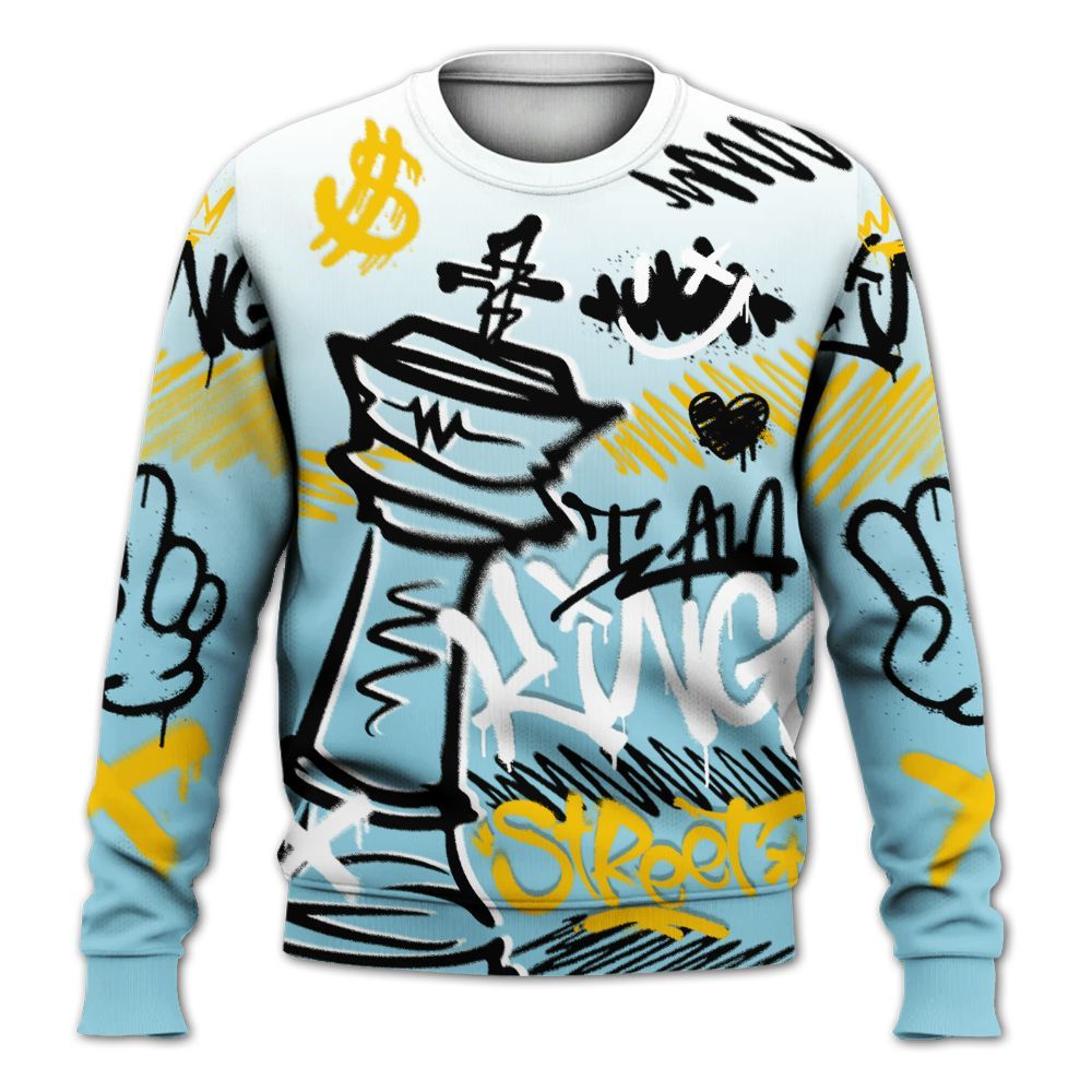 Sweatshirt To Match Dunk High Homer Simpson - Street King Chess Streetwear All Over Print