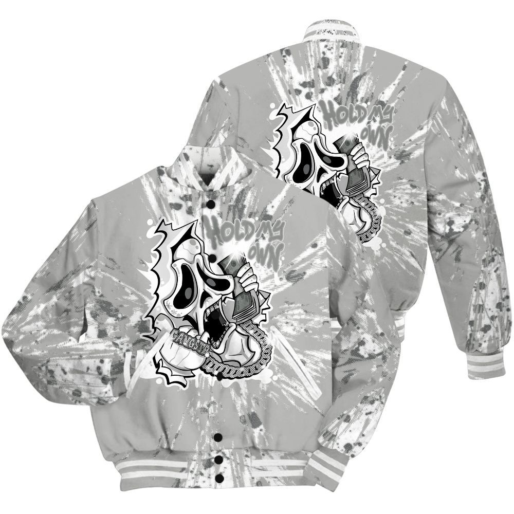 Varsity Jacket To Match Paris Olympics 4s Shirt - Hold My Own Graphic Halloween All Over Print