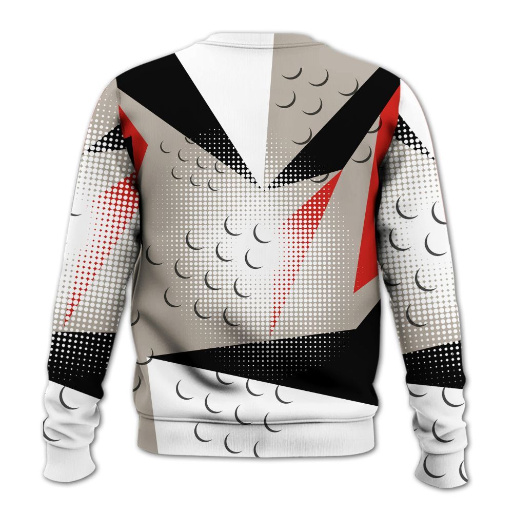 Sweatshirt To Match Low OG Phantom 1s - Poly Custom Name Number 23 5s All Over Print