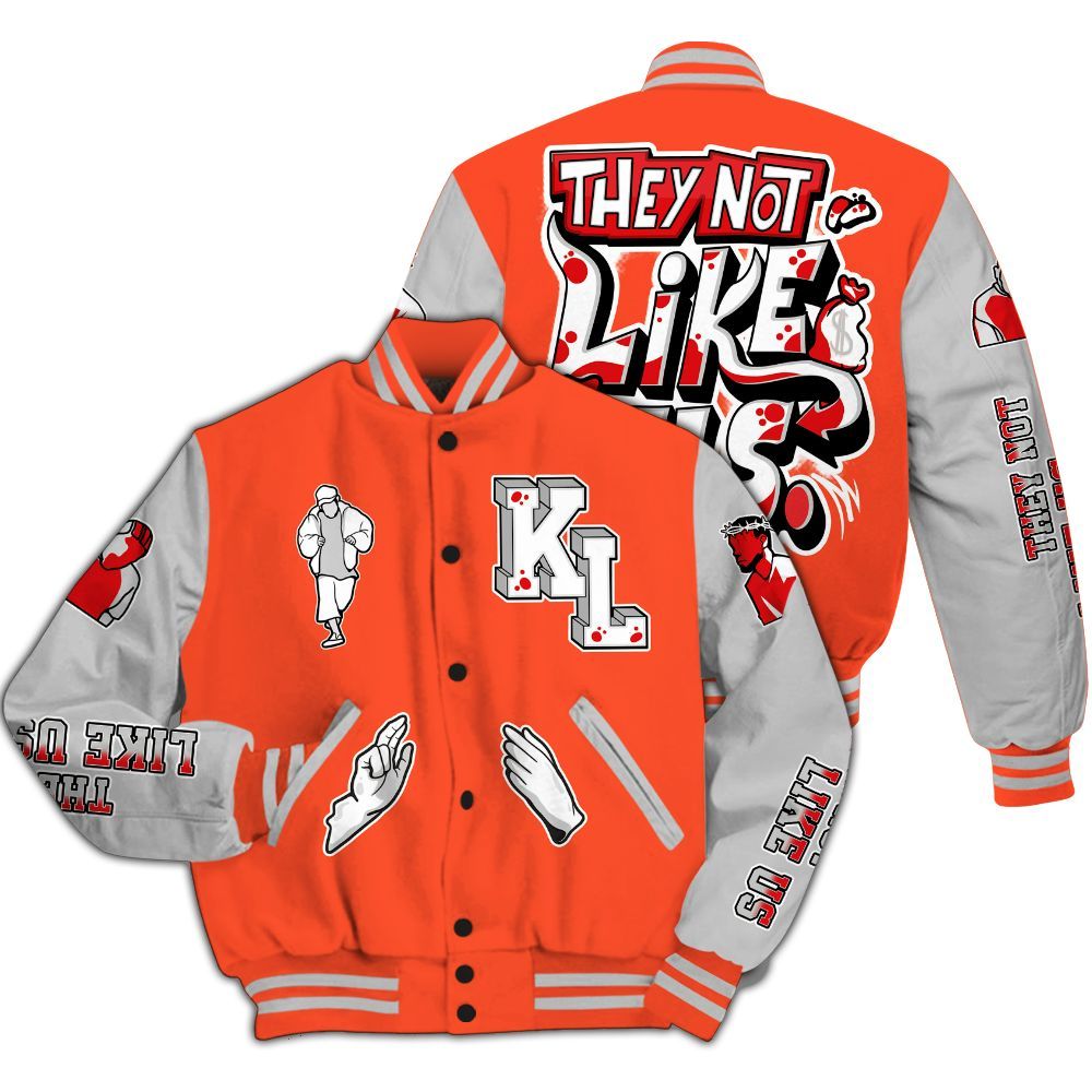 Varsity Jacket To Match Air Max 1 86 Cosmic Clay - Dislike Us Graphic All Over Print