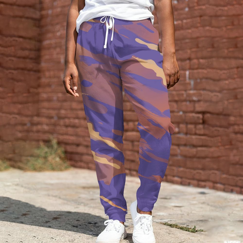 Sweatpant To Match Book Sunset 1s - Colored All Over Print