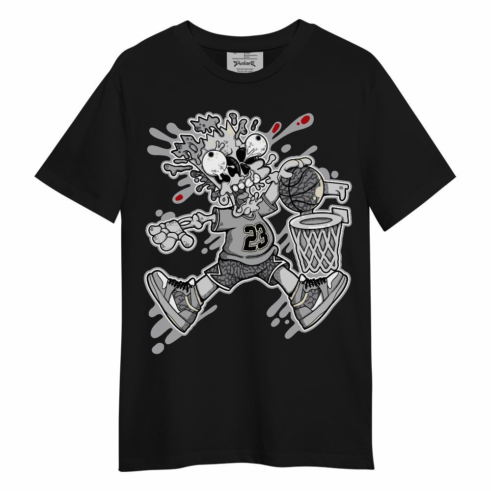 Shirt To Match Cement Grey 3s - 85's Dunks Graphic Unisex Shirt