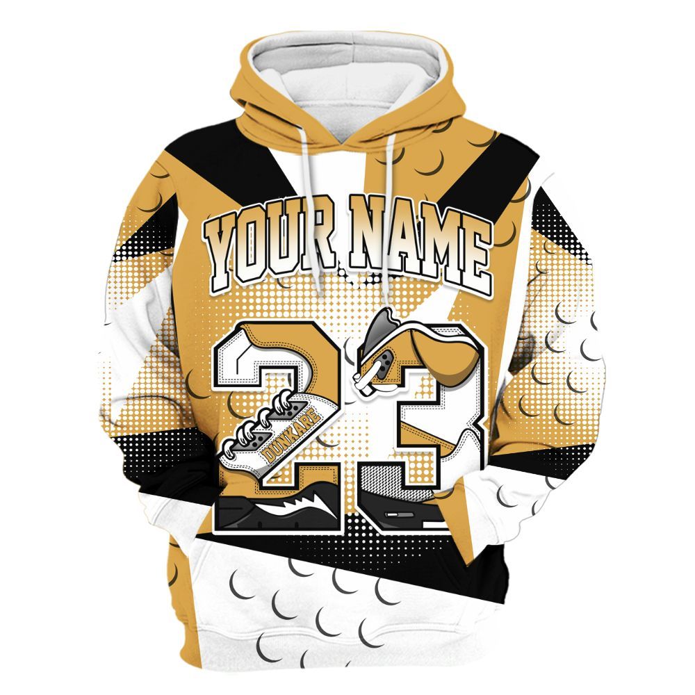 Hoodie To Match Low OG Rookie Of The Year 1s - Poly Custom Name Number 23 5s All Over Print