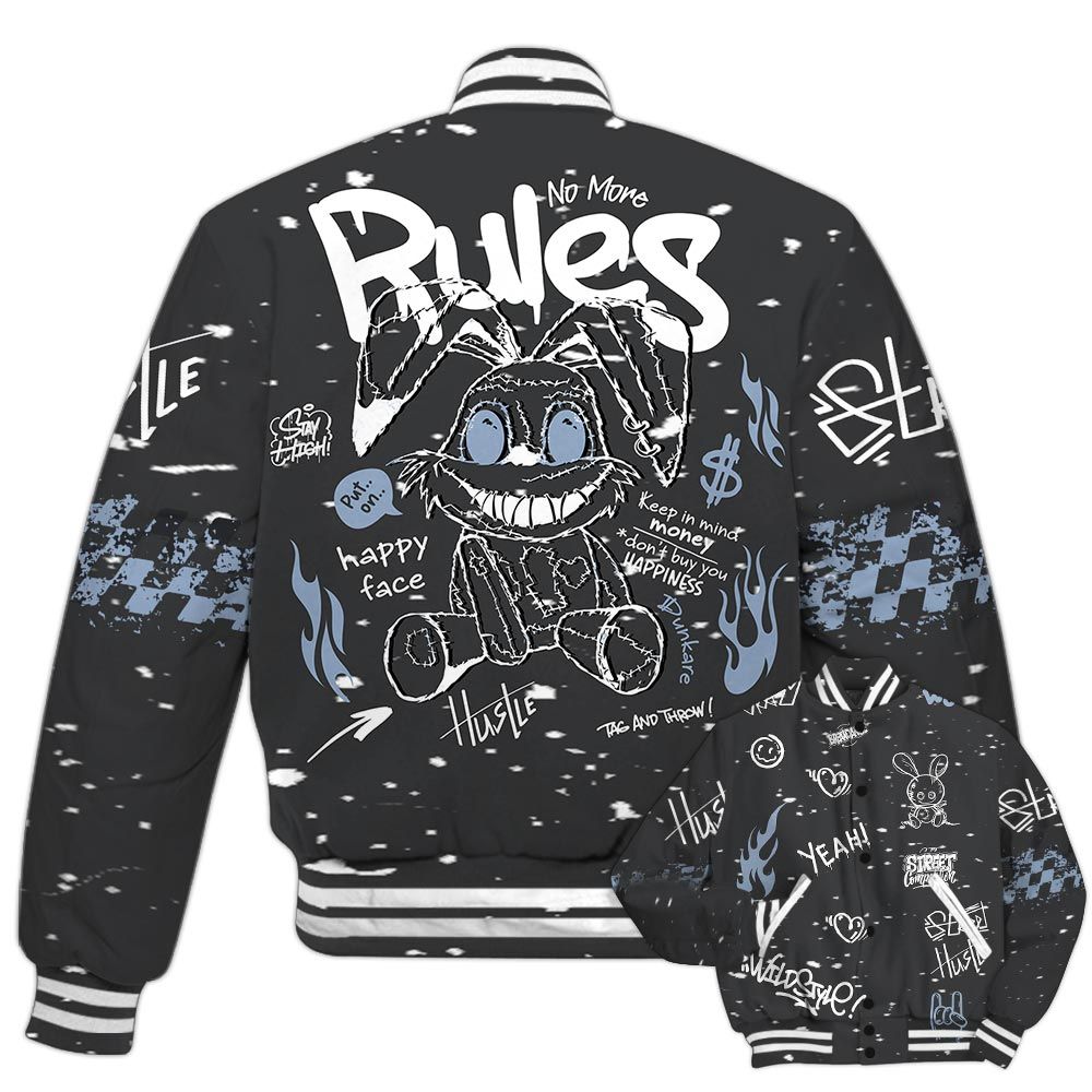 Varsity Jacket To Match Reverse Black White 6s - No More Rules Retro Varsity Jacket Outfit