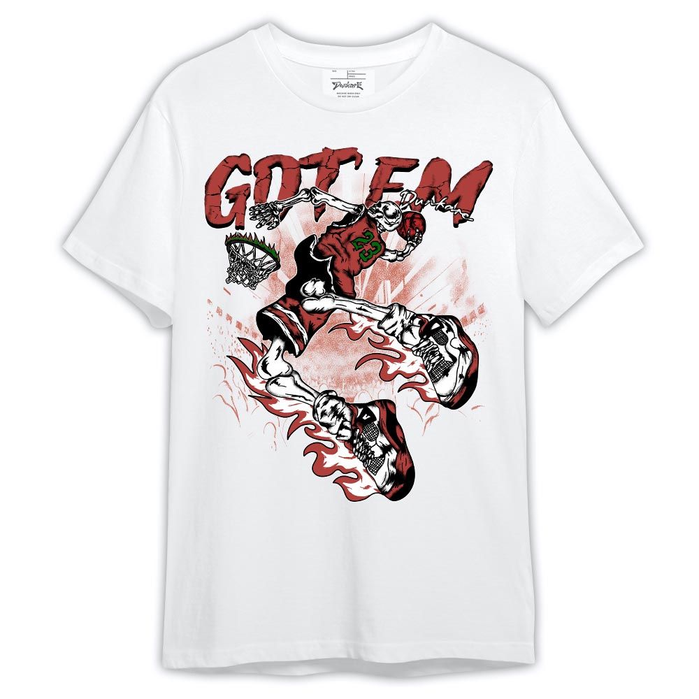 Shirt To Match Dune Red 13s - Got'Em 23 Basketball Shirt Outfit