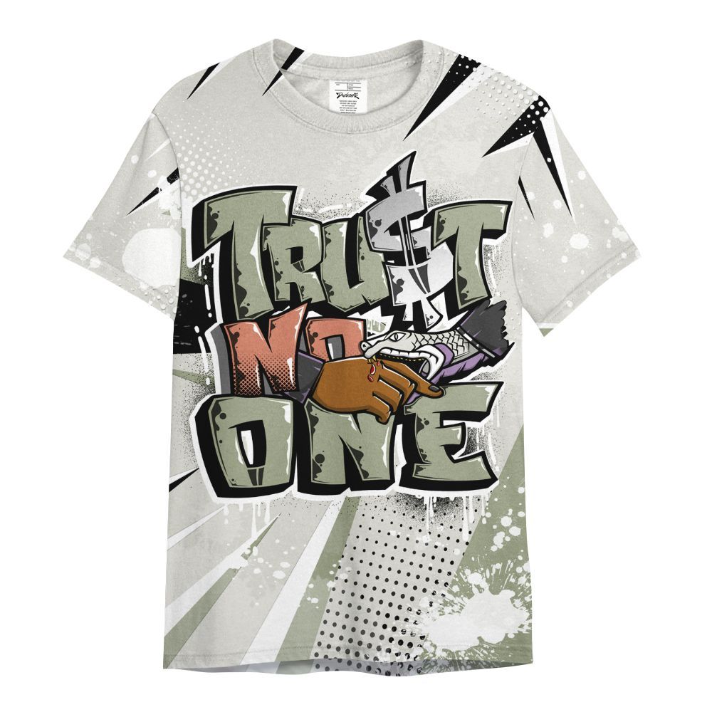 Shirt To Match Dunk Low Floral Swoosh 2025 - Poly Trust No One Dripping All Over Print