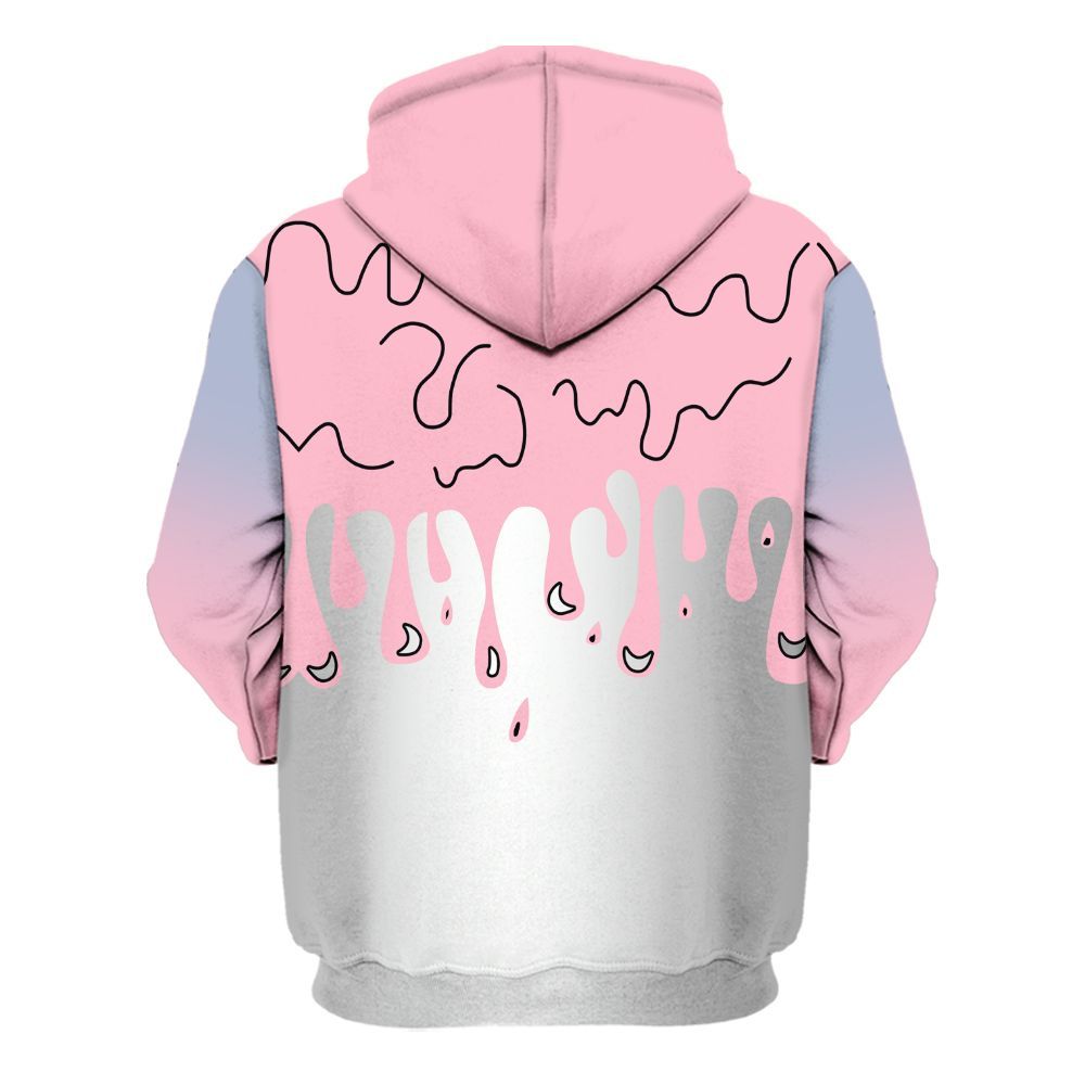 Hoodie To Match Retro 35th Anniversary 5s - Loser Lover Dripping All Over Print
