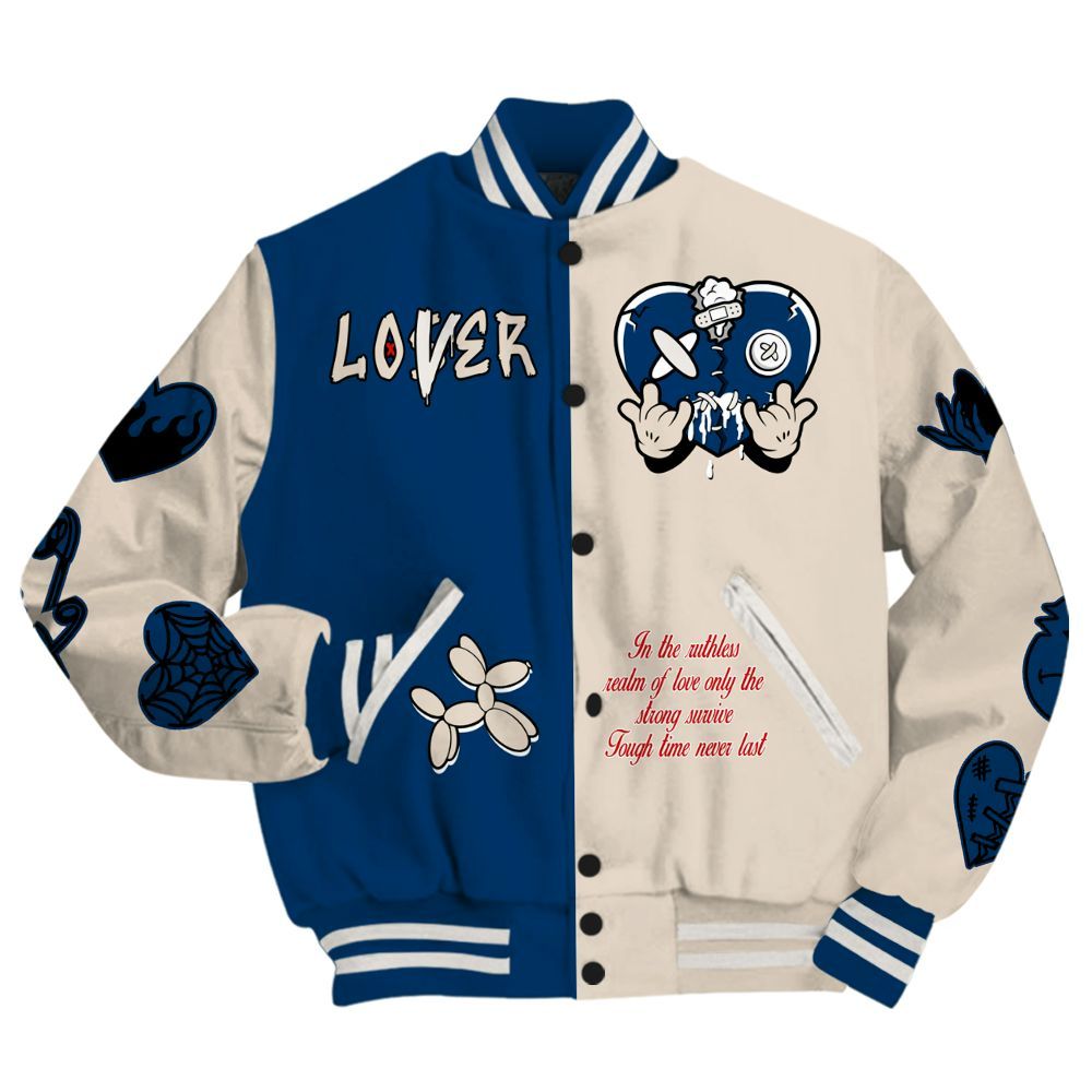 Varsity Jacket To Match Retro Rare Air 11s - Loser Lover Heartbreak All Over Print