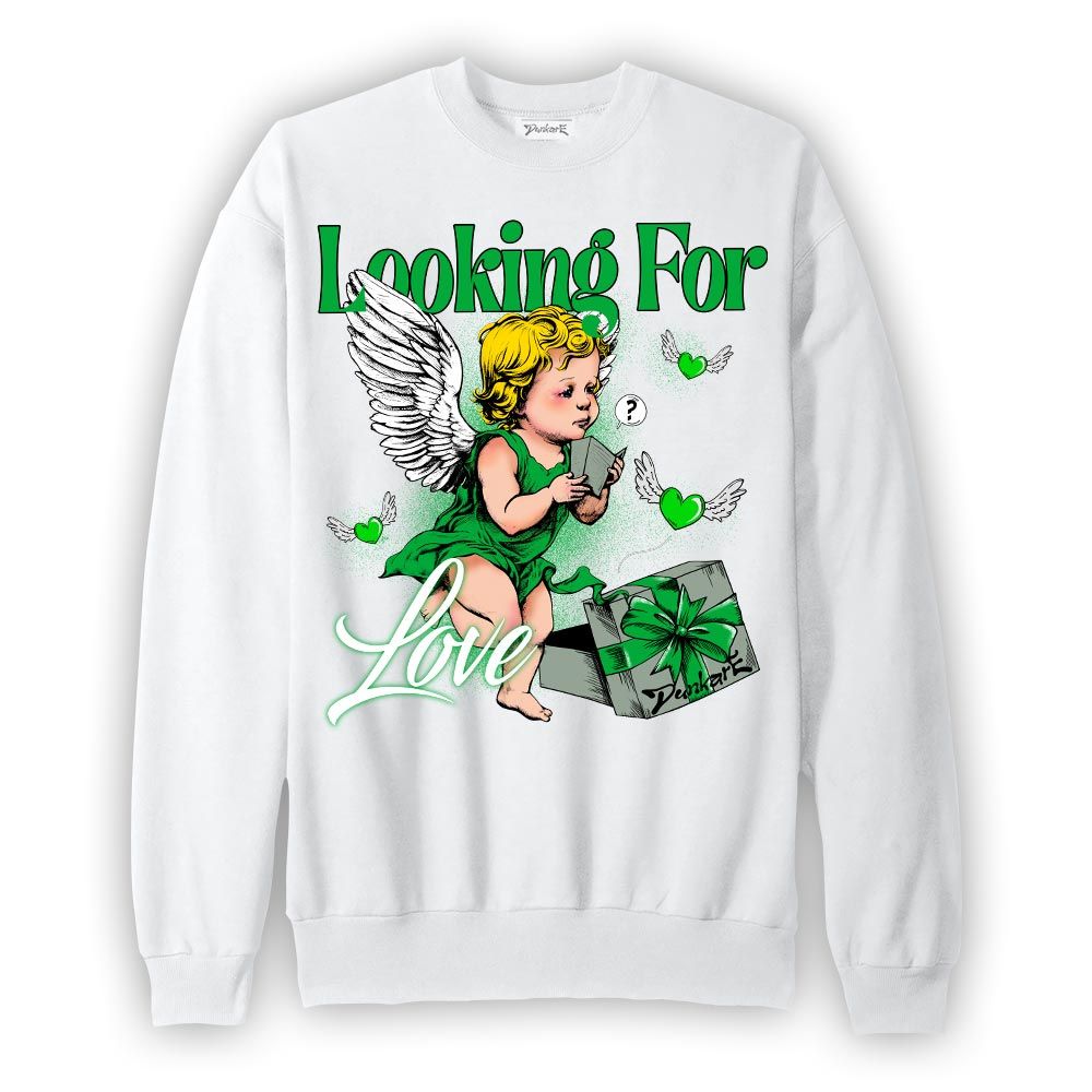 Sweatshirt To match Sweatshirt Searching For Love, Lucky Green 5s Sweatshirt To Match Sneaker Lucky Green 5s, NMP