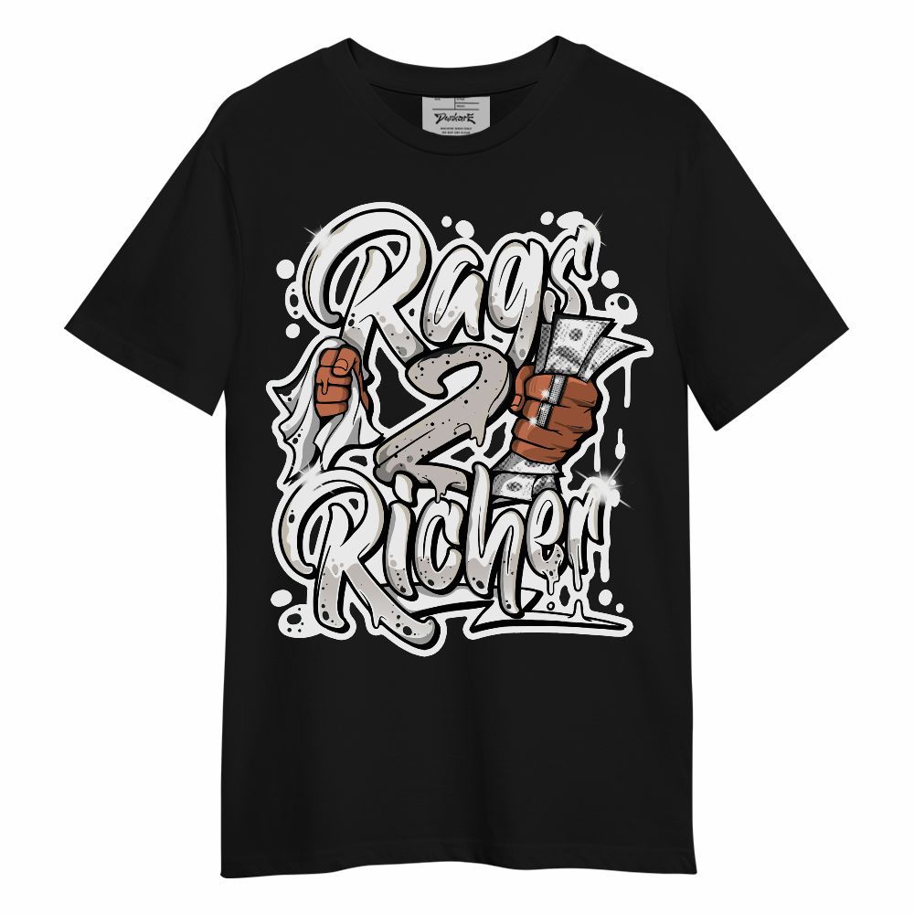 Shirt To Match Retro Reverse Metallic 5s - Rag 2 Rich Graphic Unisex Shirt