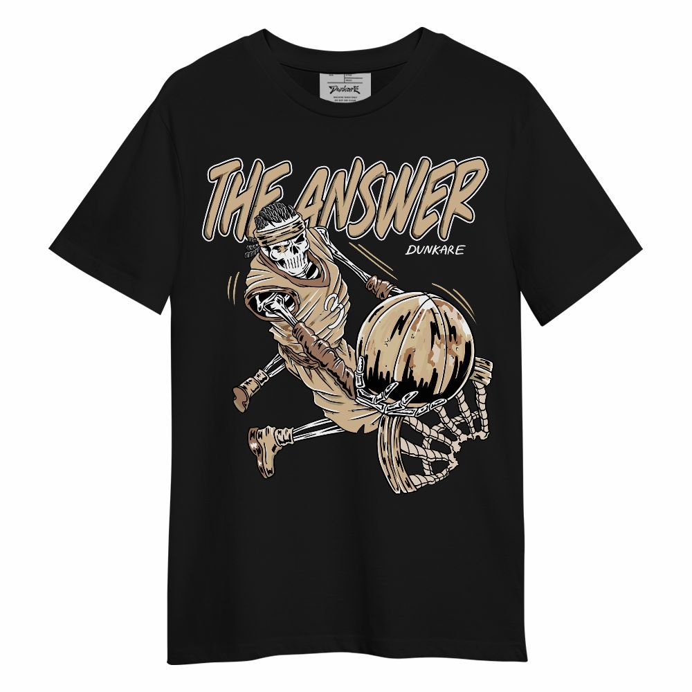 Shirt To Match Desert Camo 3s - The Answer Skeleton Unisex Shirt