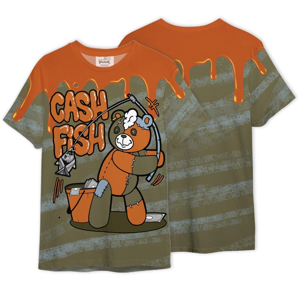 Shirt To Match Shirt To Match Olive 5s - Moneys Fish Hugz Graphics Shirt Unisex