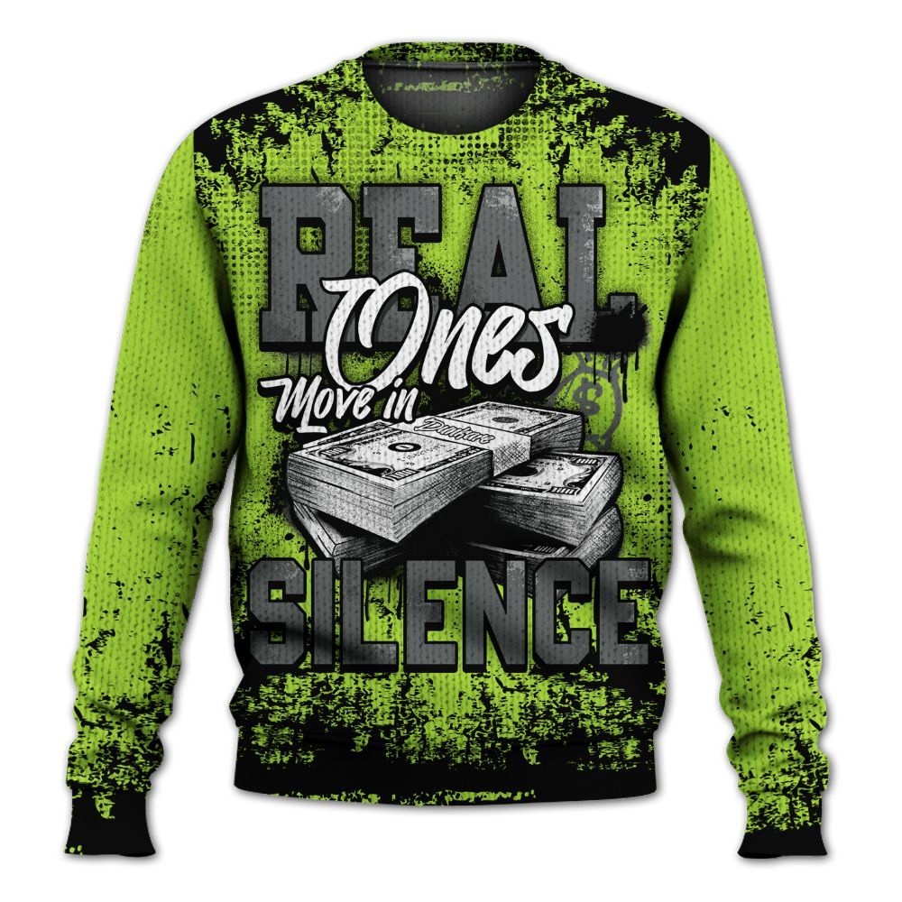 Knitted Sweater To Match Air Max 95 Neon - Move In Silence Money Street Retro