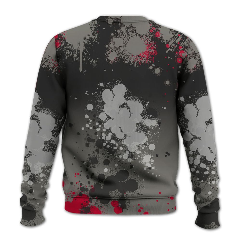 Sweatshirt To Match Shadow 2025 10s Shirt, God Blessed Ink Drip All Over Print