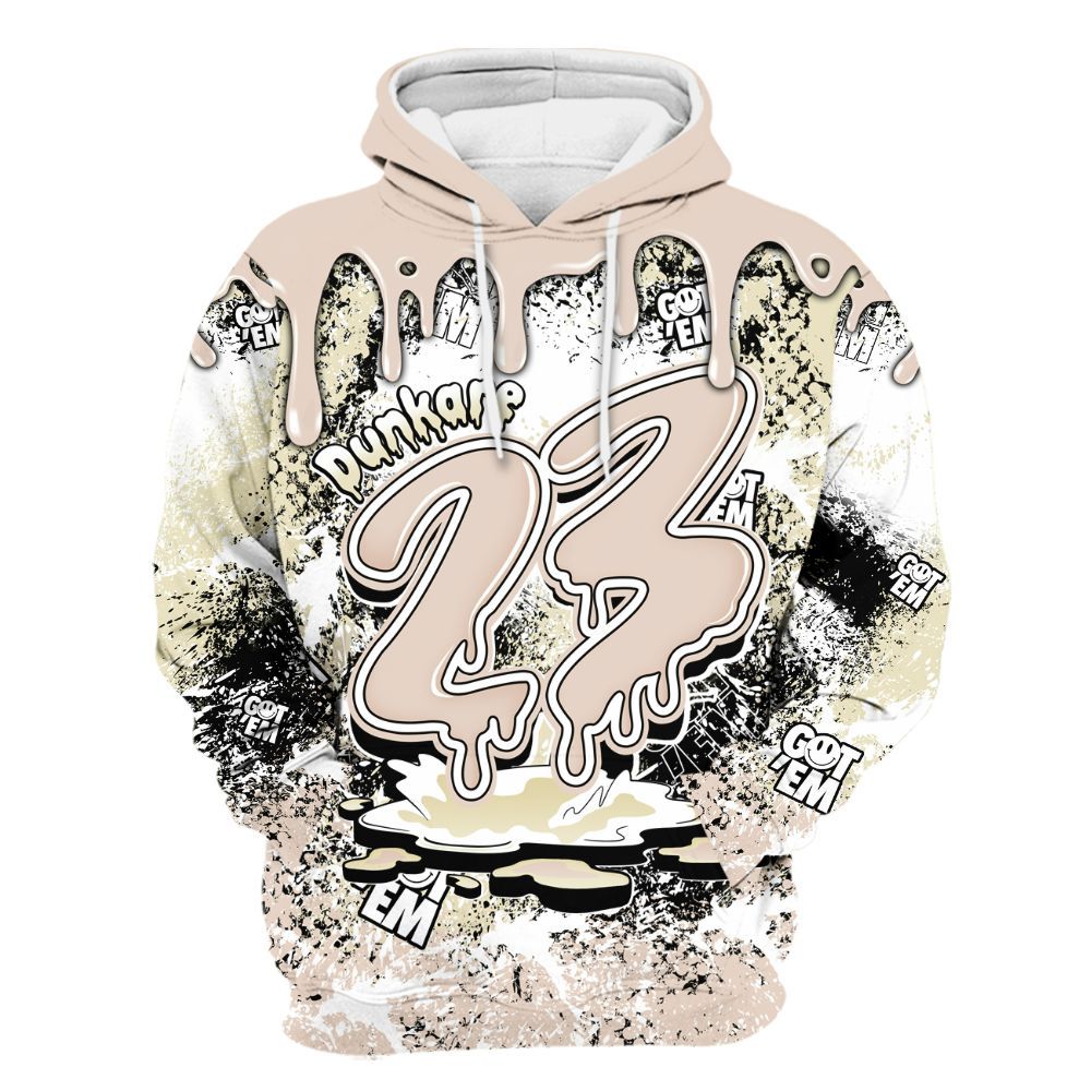 Hoodie To Match A Ma Maniere X Fossil Stone 4s - Dripping 23 Drip All Over Print