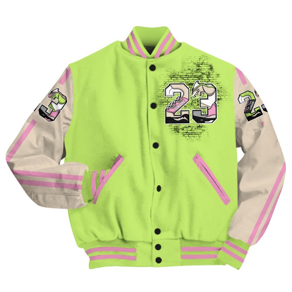 Varsity Jacket To Match Jack Black Night Silver - Custom Name Number 23 5s All Over Print