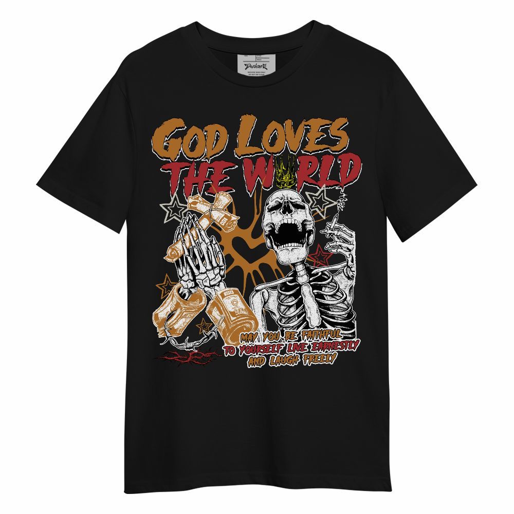 Shirt To Match Air Max Plus Sunset Swarovski - God Loves The World Unisex Shirt