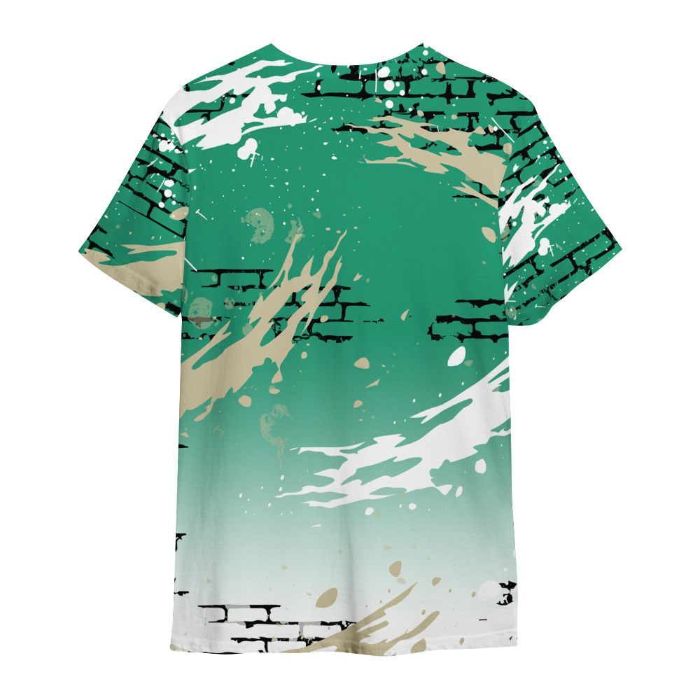 Shirt To Match Pine Green 4s - Values Of Loyalty Drip All Over Print