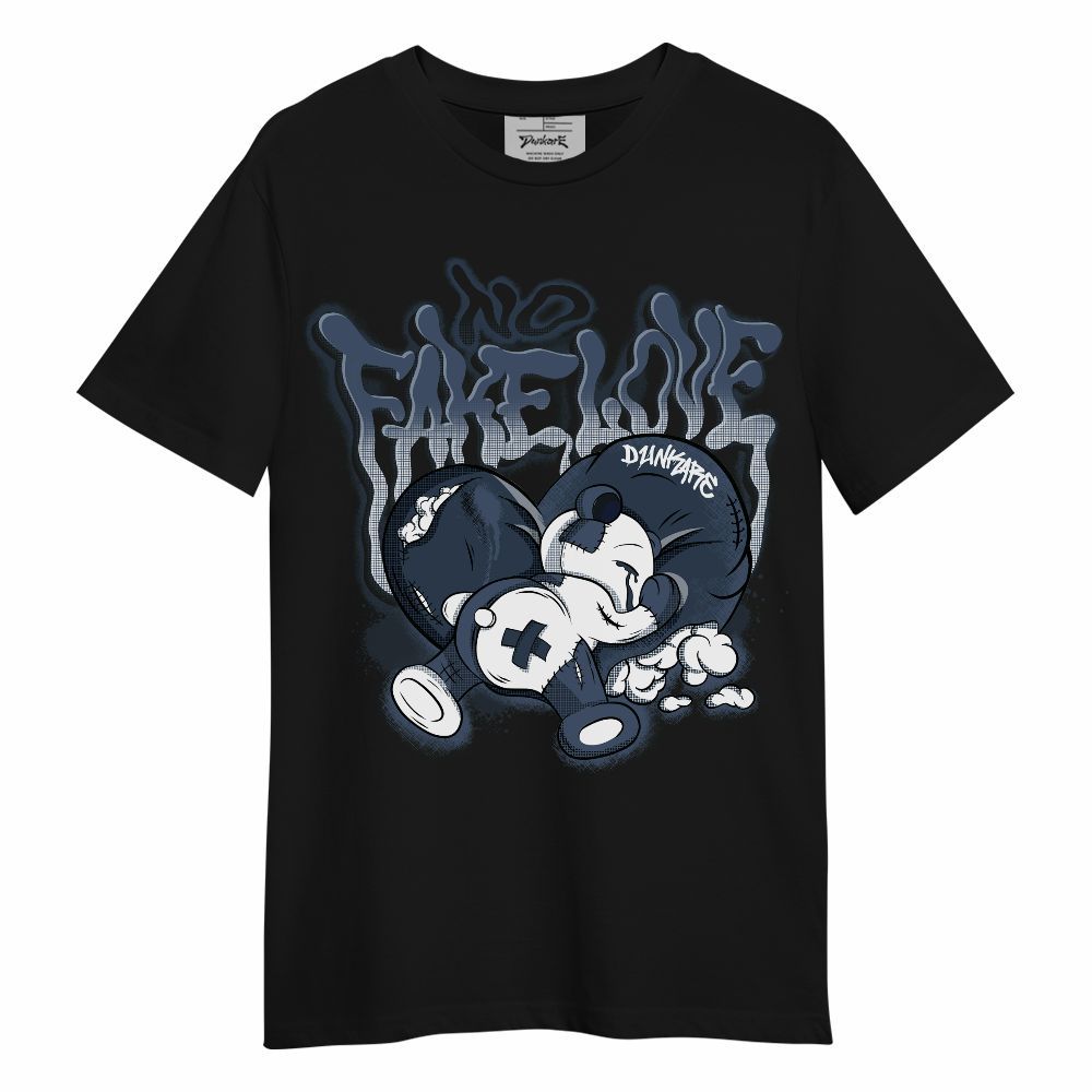 Shirt To Match Low Diffused Blue 11s - No Fake Love Unisex Shirt