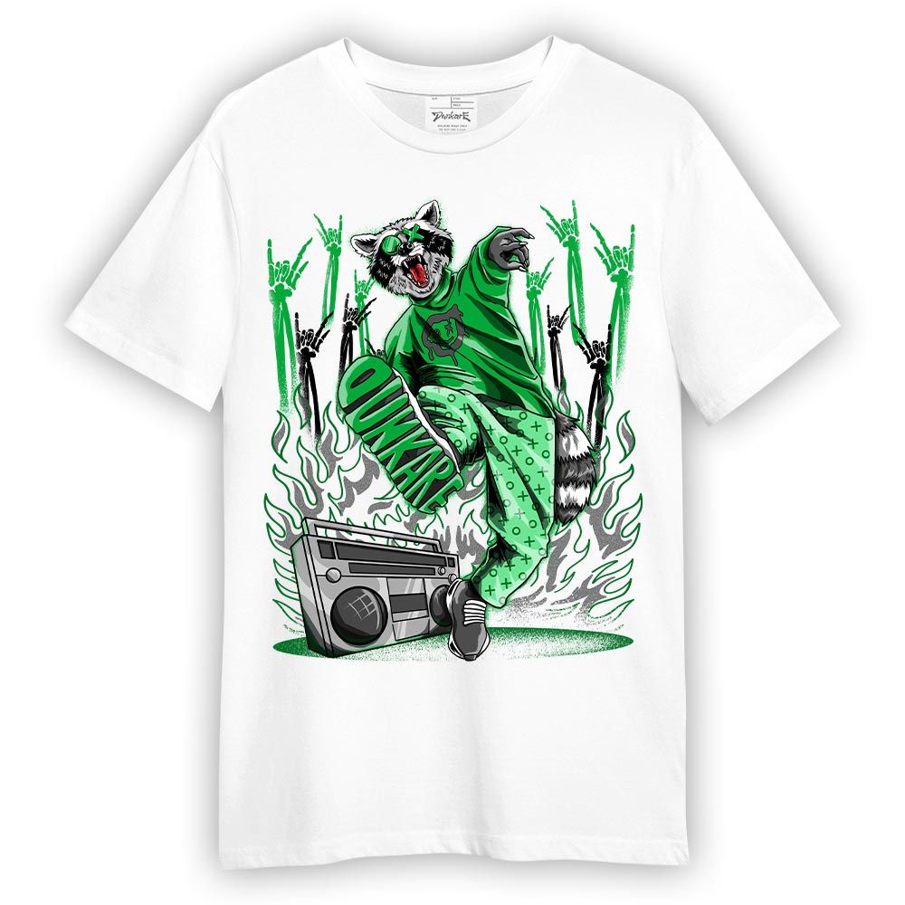 Shirt To Match Lucky Green 5s T-- Hip Hop Raccoon T-Shirt Unisex