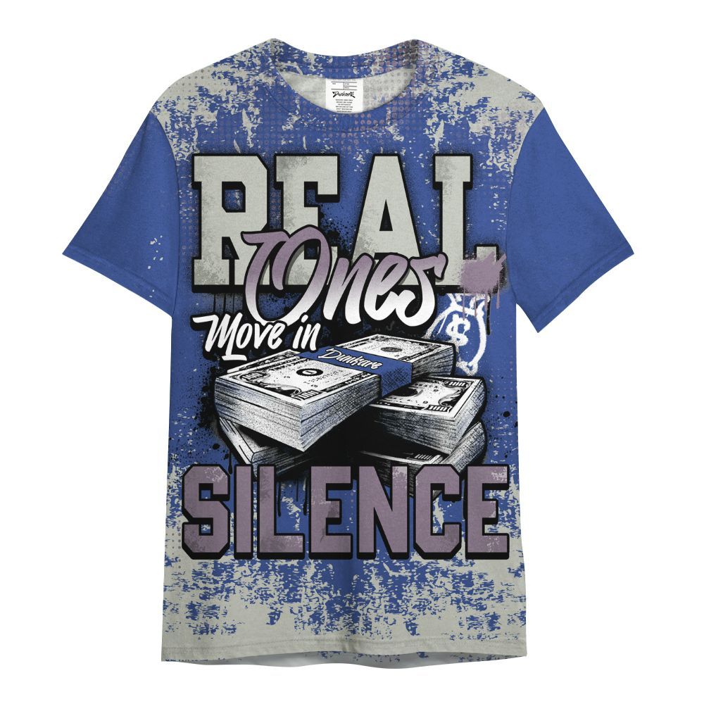 Shirt To Match Low OG Voodoo Alternate 1s - Move In Silence Money Street Retro All Over Print