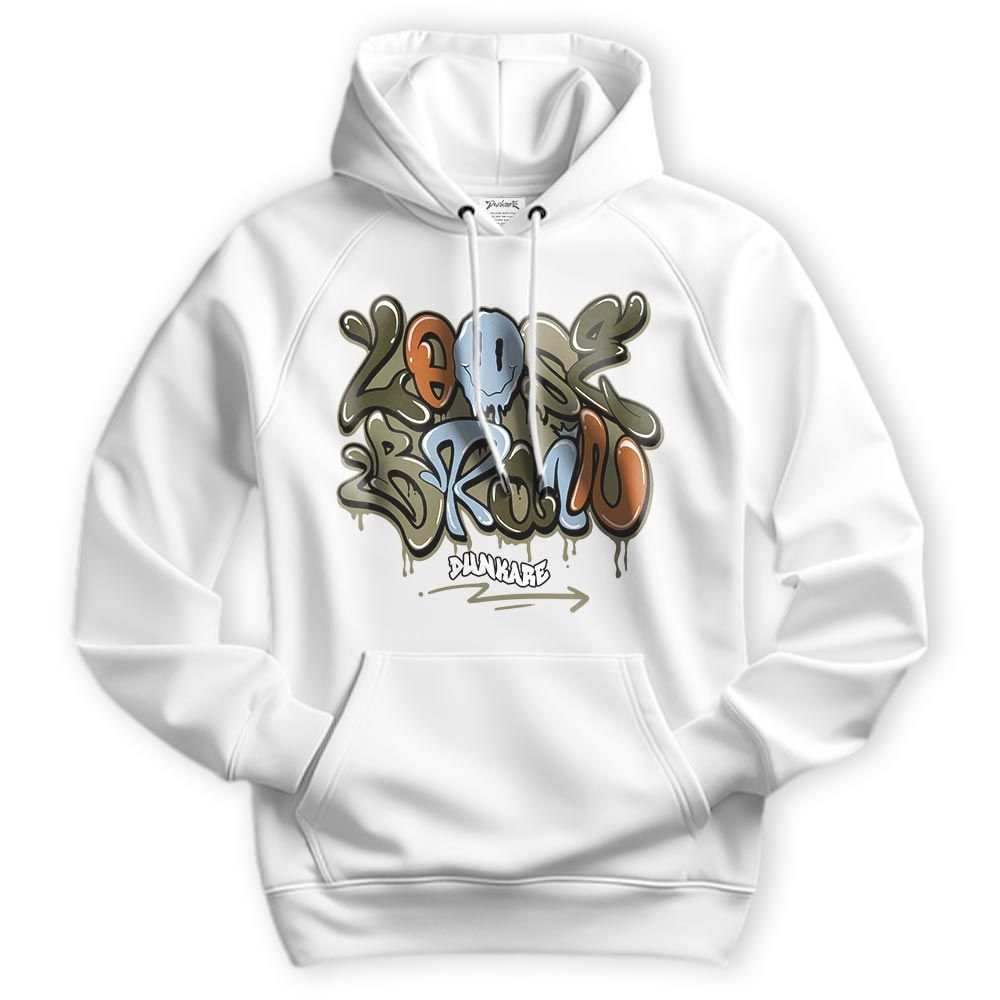 Sweatshirt To Match Hoodie Loose Brain, Olive 5s Hoodie, To Match Sneaker Olive 5s, Hoodie 1904 NMP