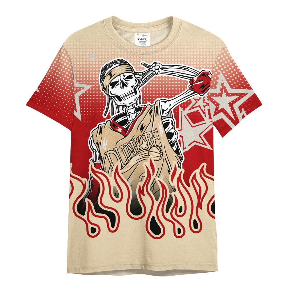 Shirt To Match Dunk Low Strawberry Waffle - Allen Answer Unique Fire Custom Name All Over Print