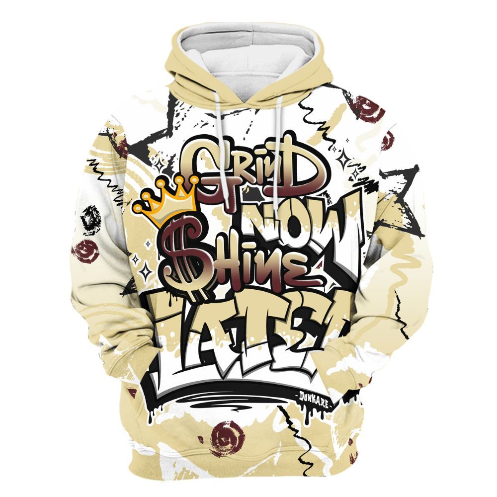 Hoodie To Match Women Phantom 12s - Grind Shine Later Drip All Over Print