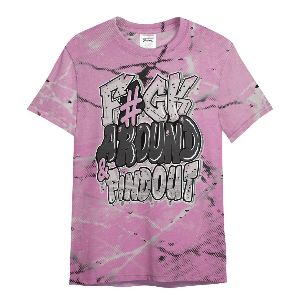 Shirt To Match Neutral Grey Black White Orchid 4s - F Around Find Out Graphic Profound All Over Print