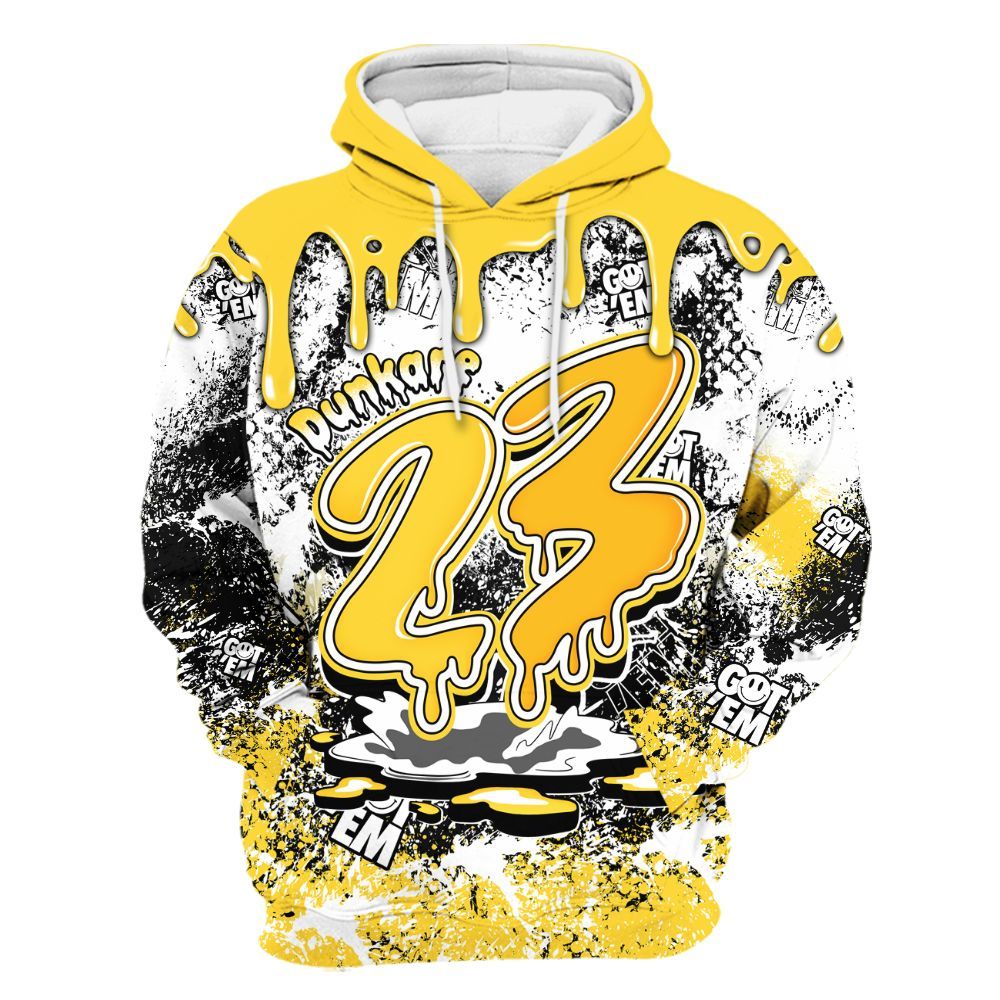 Hoodie To Match Mid New Love 2025 1s - Dripping 23 Drip All Over Print