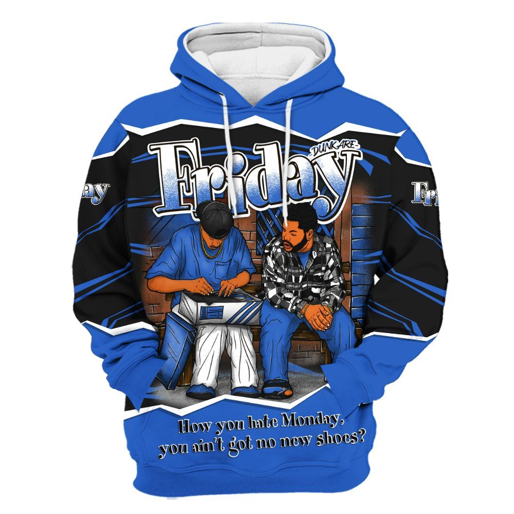 Hoodie To Match High OG Royal 2026 1s - Friday Movie 90s TV All Over Print