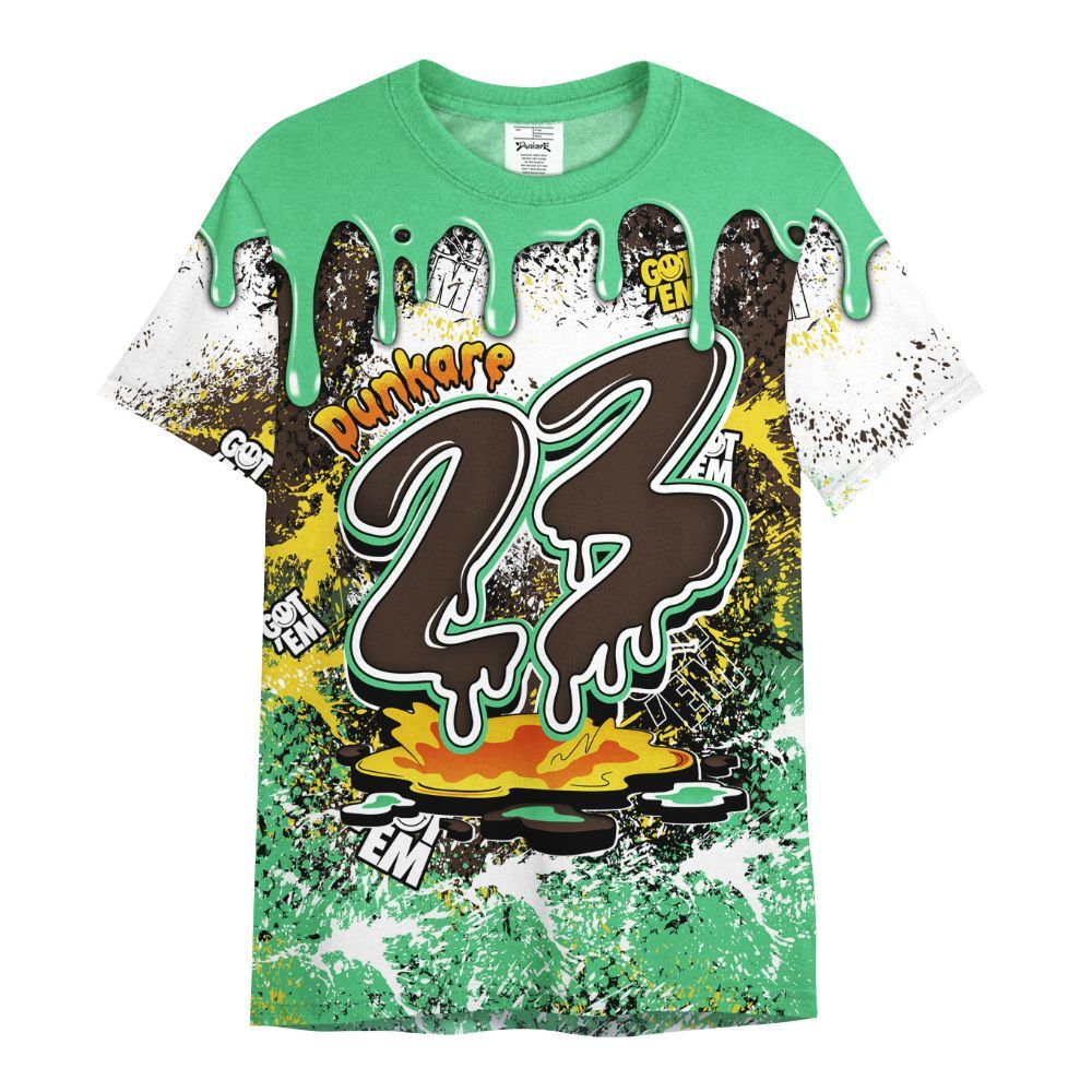Shirt To Match SB Dunk Low Tourmaline Shirt, Dripping 23 Drip All Over Print