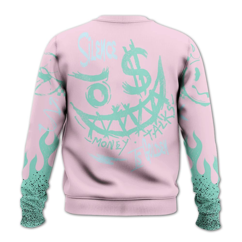 Sweatshirt To Match Retro Easter 5s - Mouth Burning Street Style All Over Print