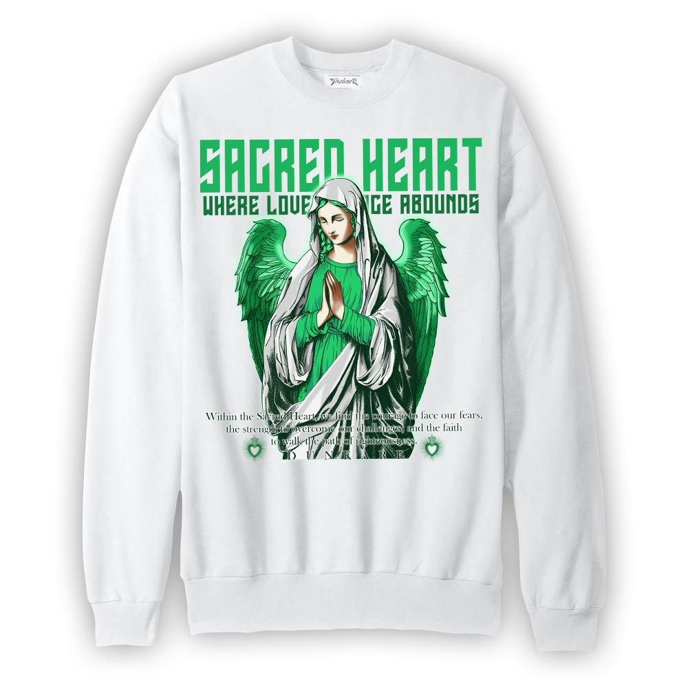 Sweatshirt To match Sweatshirt Love's Grace, 3 Green Glow Sweatshirt, To Match Sneaker Black Green Glow 3s, Sweatshirt NCMD