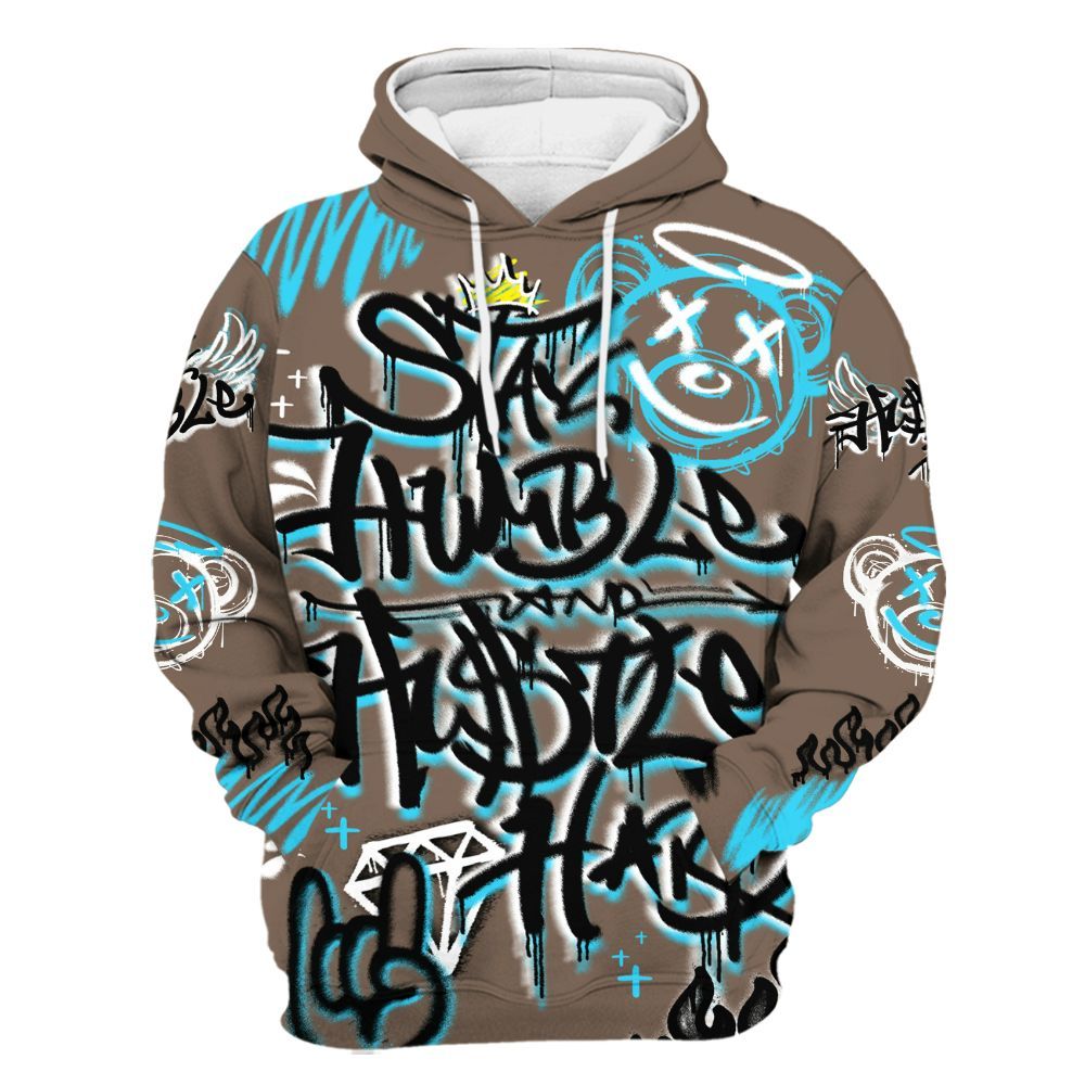 Hoodie To Match Olive Concord 9s - Humble Drip Streetwear Graffity All Over Print