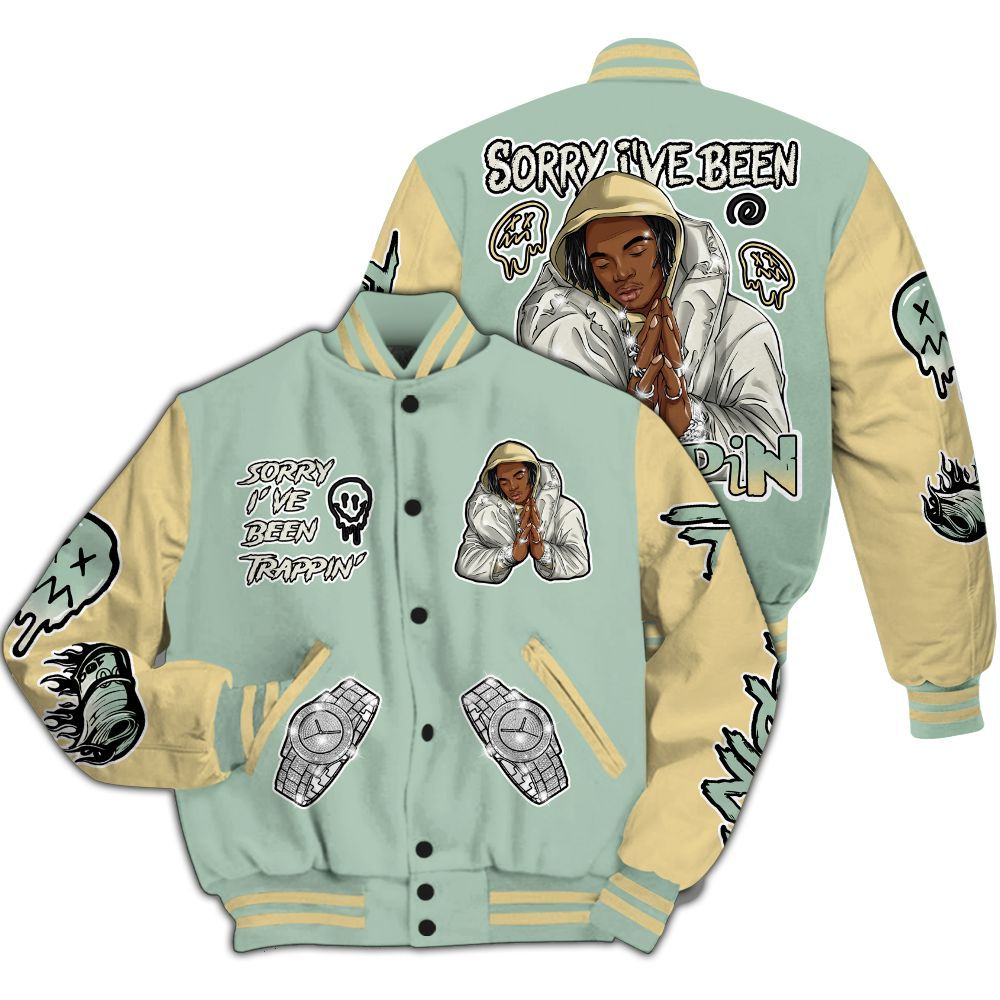 Varsity Jacket To Match Joins Year Of The Snake 5s - Trappin' Unique All Over Print