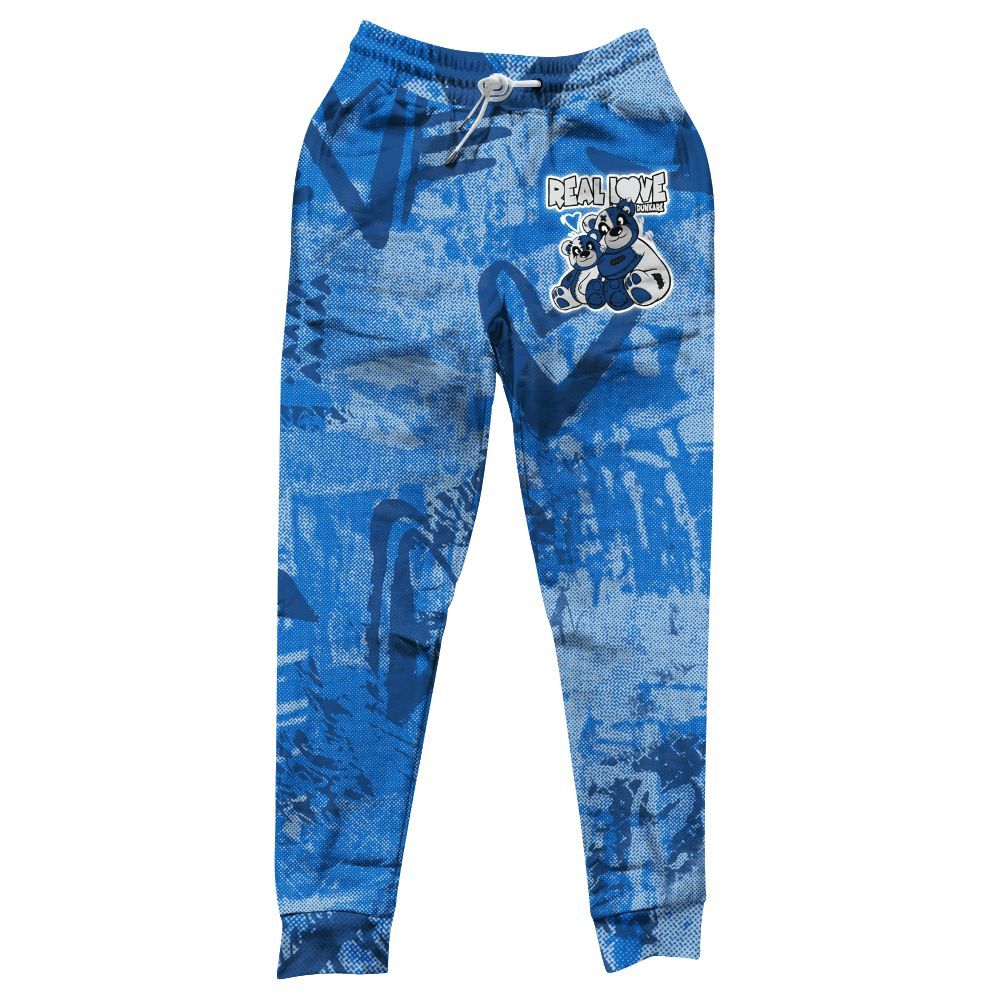 Sweatpant To Match Blueberry 12s - Sincere Fondness Bear All Over Print