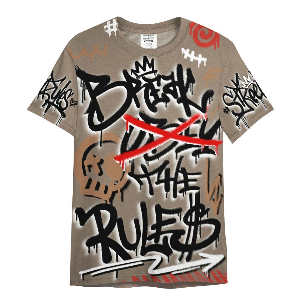 Shirt To Match Air Max Rocky Distressed - Break Rules Streetwear All Over Print