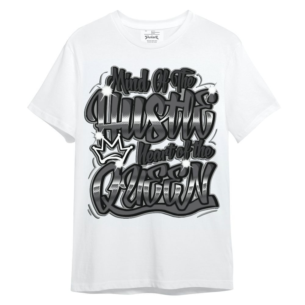 Shirt To Match White Thunder 4s - Hustles Heart Queens Unisex Shirt