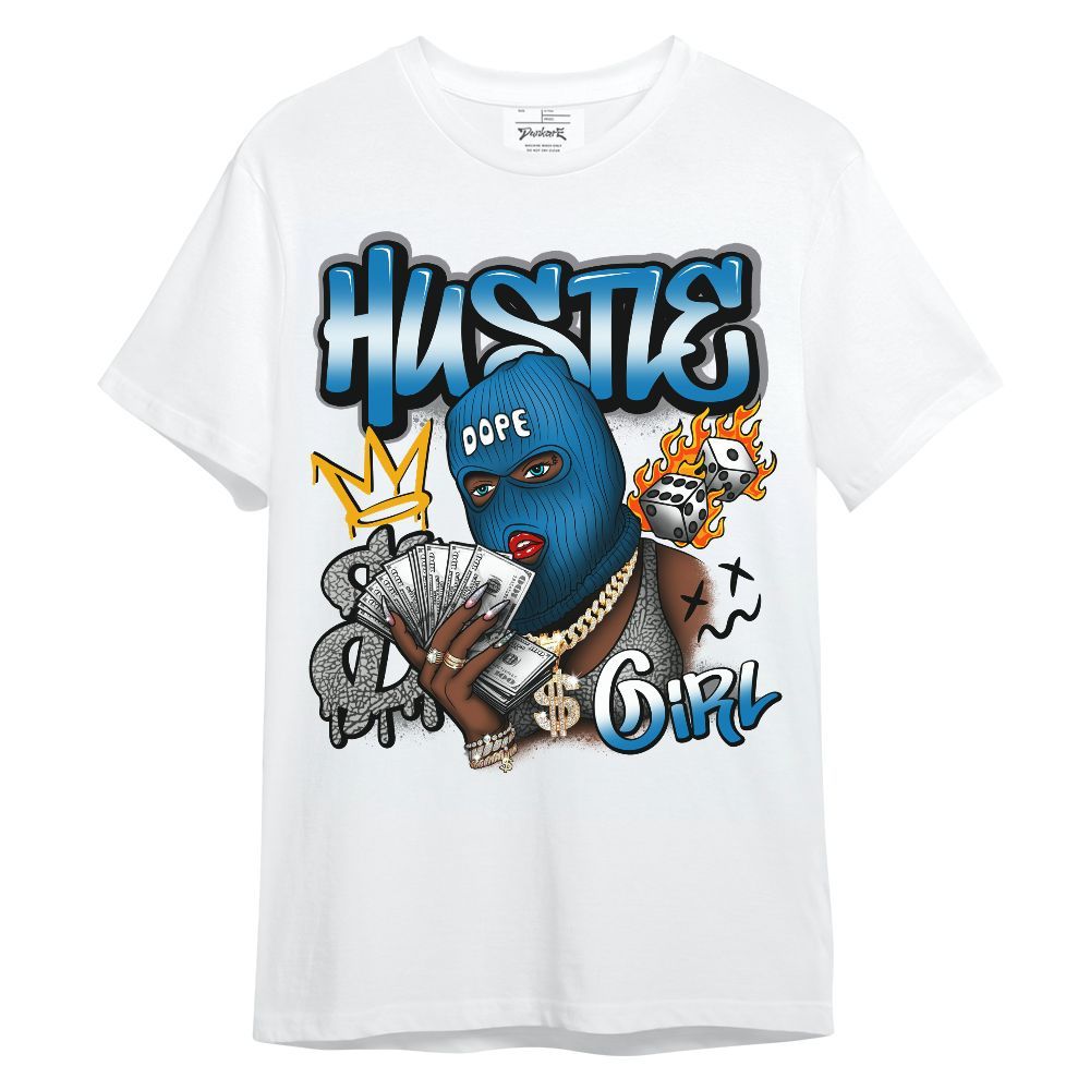 Shirt To Match Wizards 3s - Money Hustles Girl Streetwear Unisex Shirt