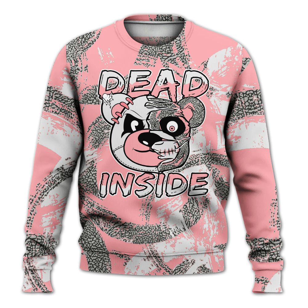 Sweatshirt To Match Retro Wings 3s - Lifeless Bear Circle Slpash All Over Print